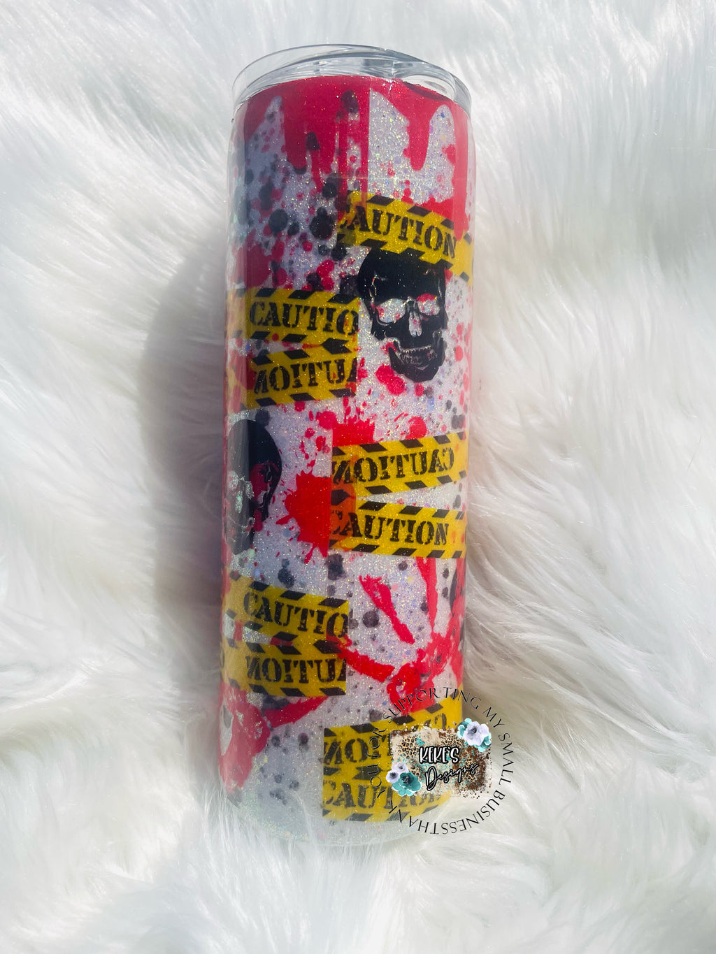 True Crime Addict Glow Tumbler