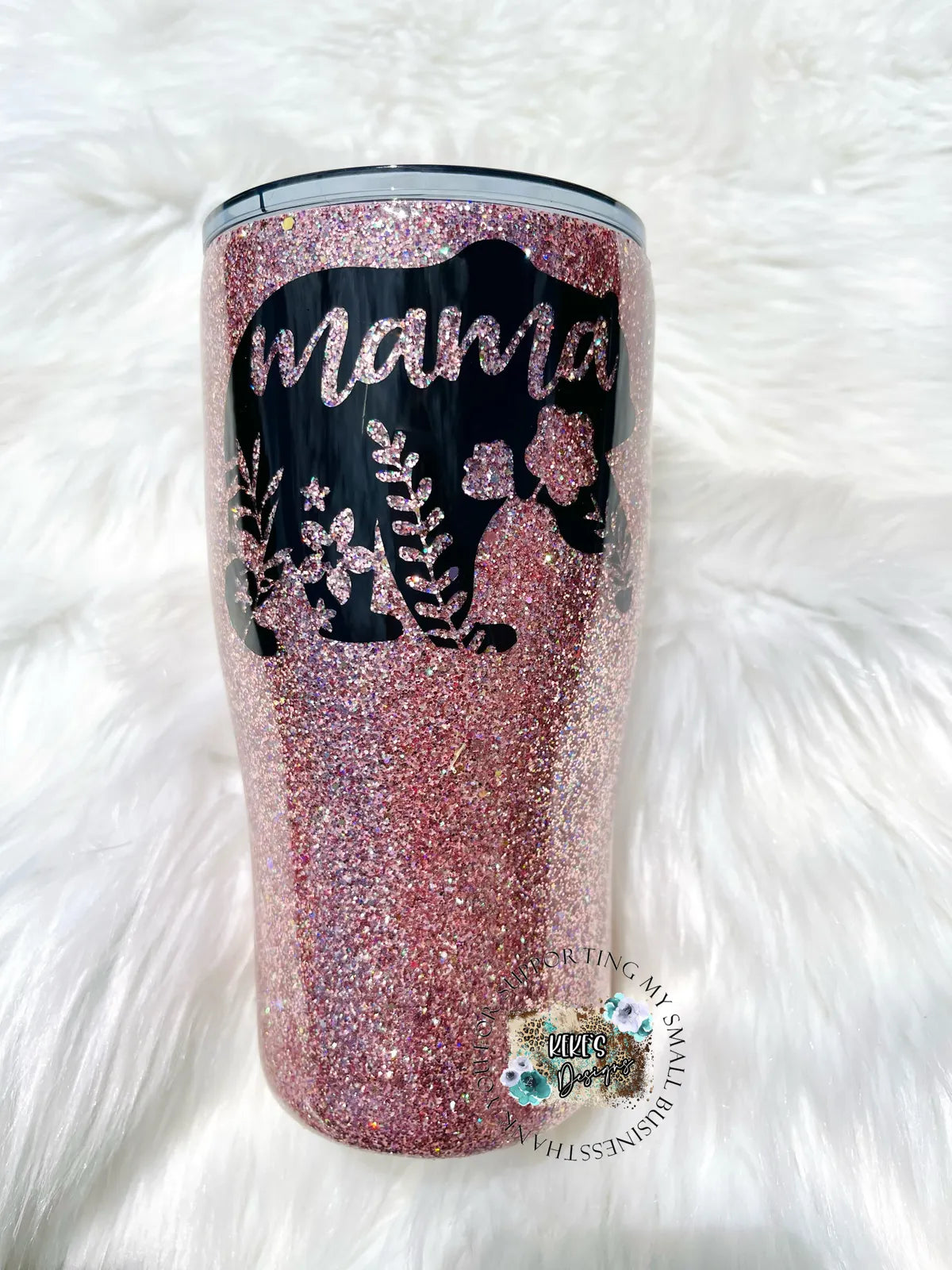 Floral Mama Bear